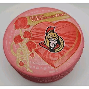 NHL Ottawa Senators Happy Valentine's Day Puck Collectible Official Licensed